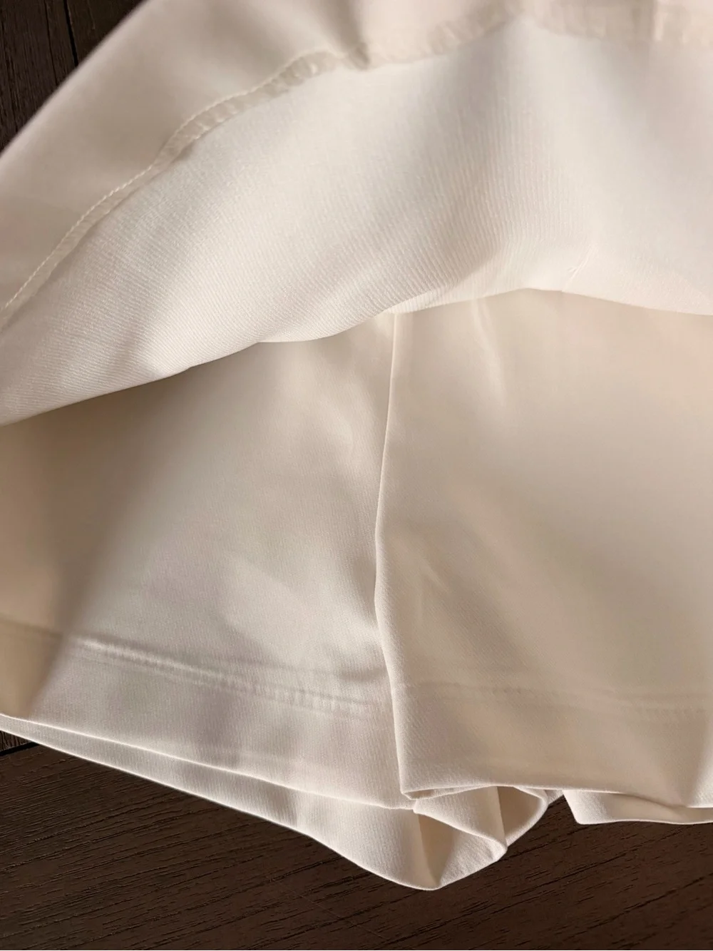 Zara White Skort NWT